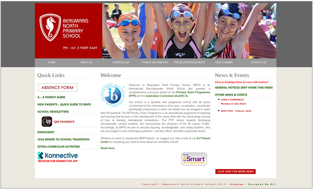 Beaumaris North Primary School site